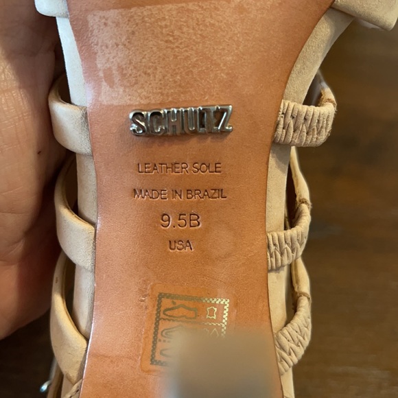 Schultz suede heel sandals Size 9.5B - Picture 12 of 14